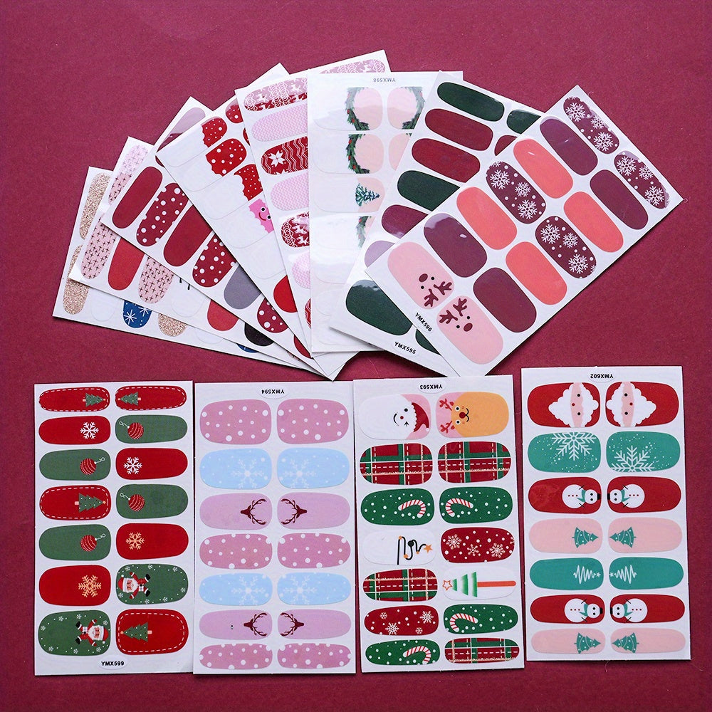 1 Sheet Christmas Nail Wrap Stickers