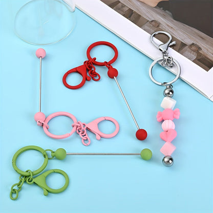 Candy Color Gradient Keychain Pendant