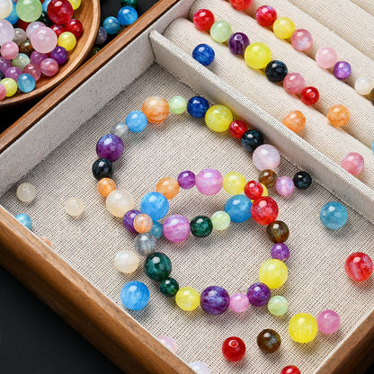 8/10/12 mm Summer Glitter Resin Beads