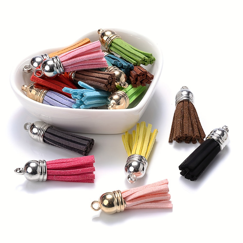 Colorful Polyester Tassel Pendants