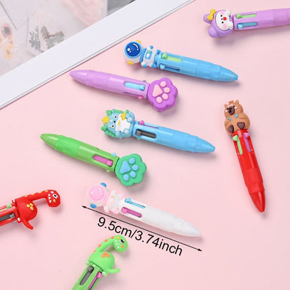 Cartoon Animal Retractable Ballpoint Pens