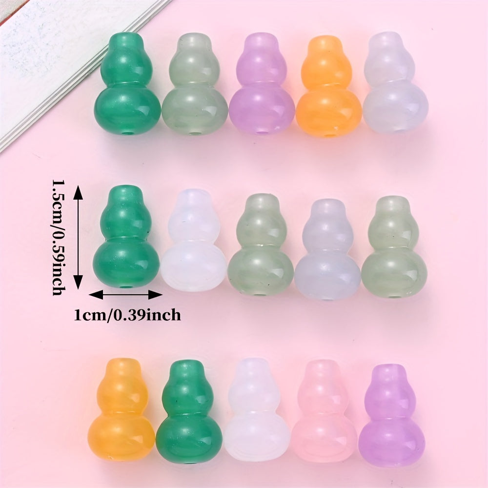 Luminous Gourd Acrylic Beads