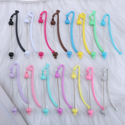 12-Piece Random Mixed Beadable Bookmark Set