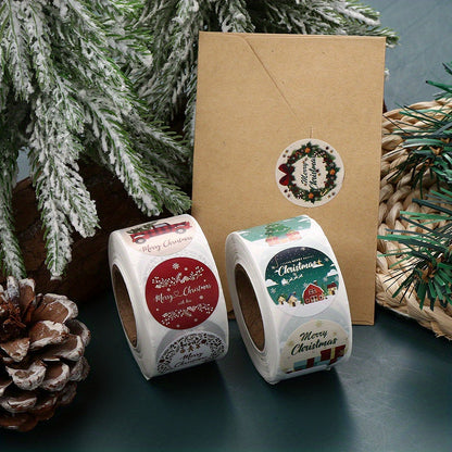 Christmas Theme Self-Adhesive Stickers