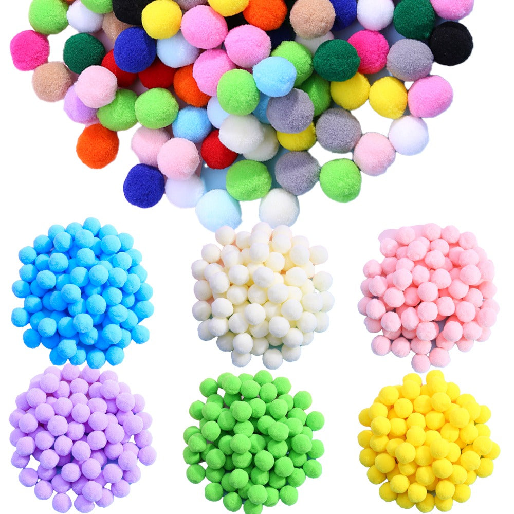 Rainbow Pom Pom Balls