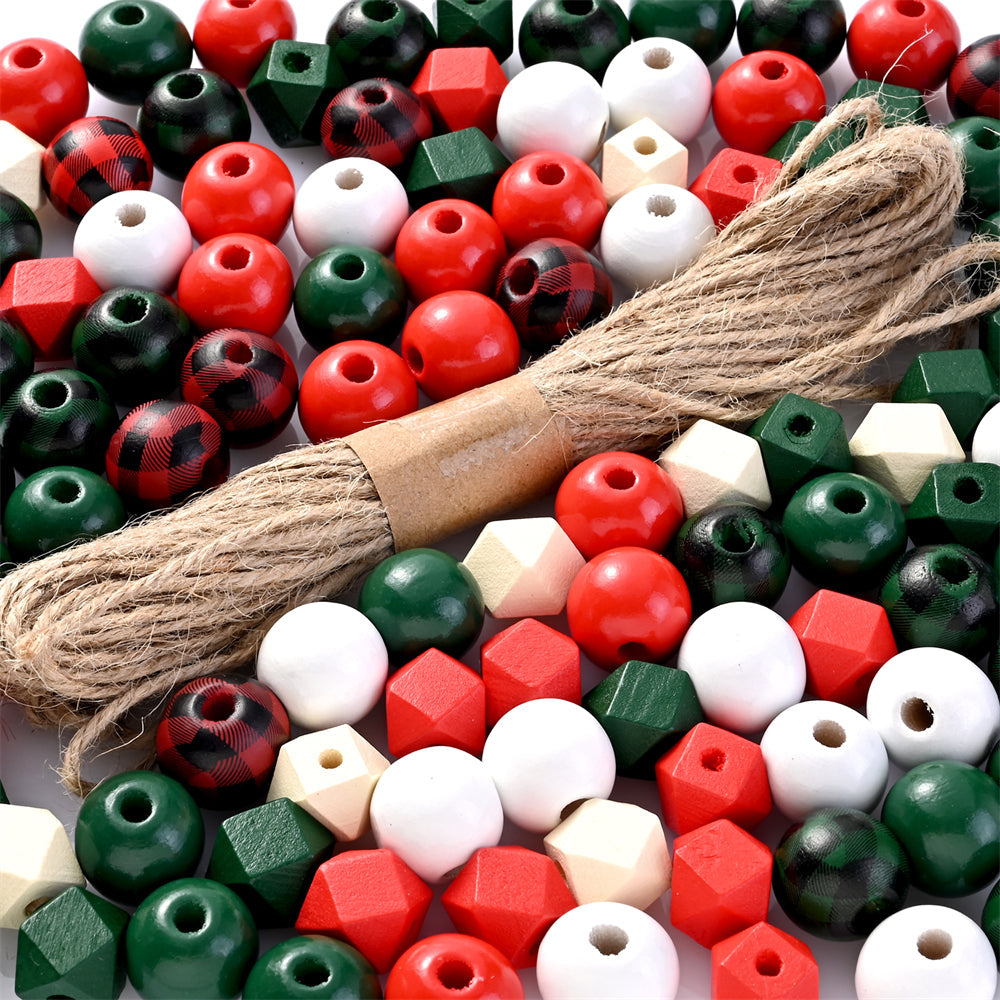 Christmas Silicone Round Beads