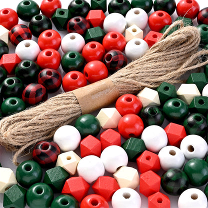 Christmas Silicone Round Beads