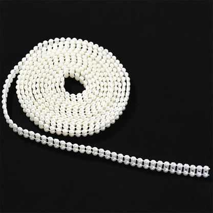 Double Semicircle Acrylic Beads