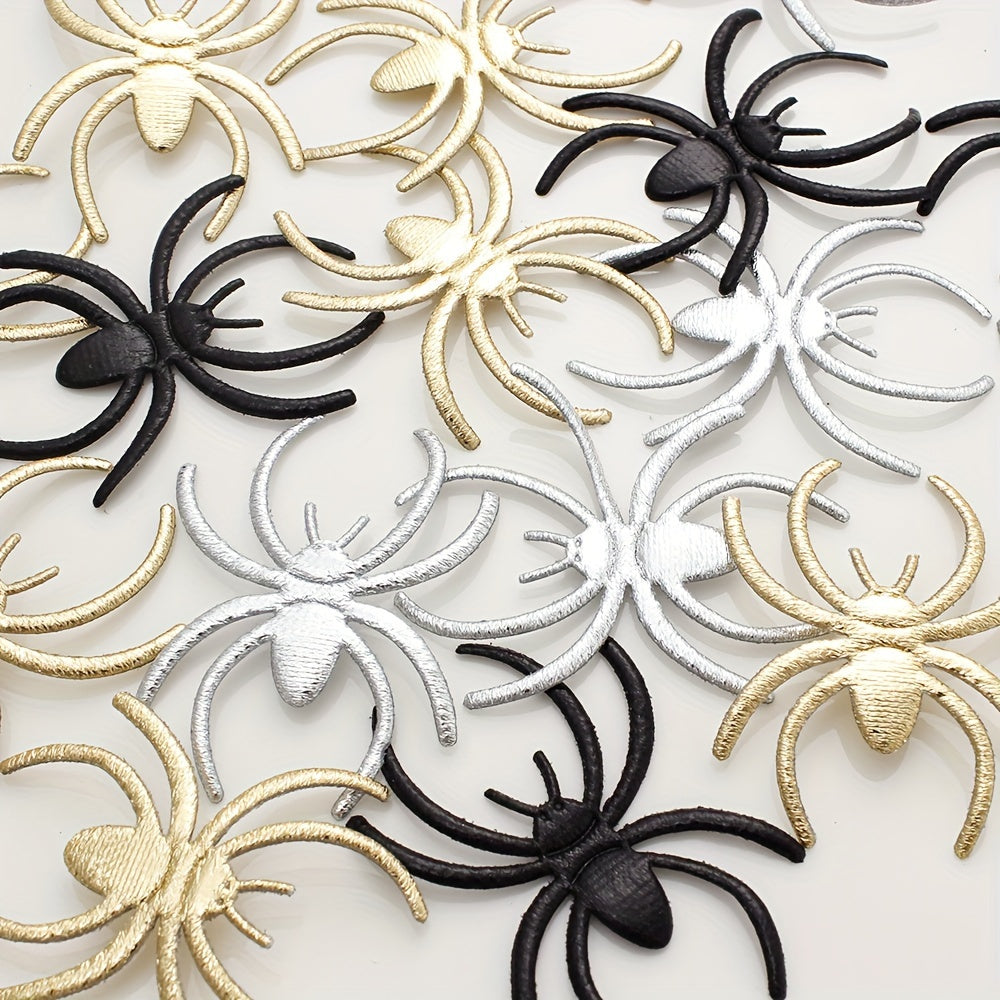 Halloween Spider Fabric Beads