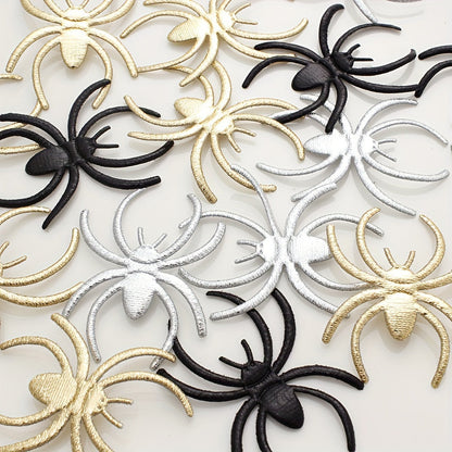 Halloween Spider Fabric Beads
