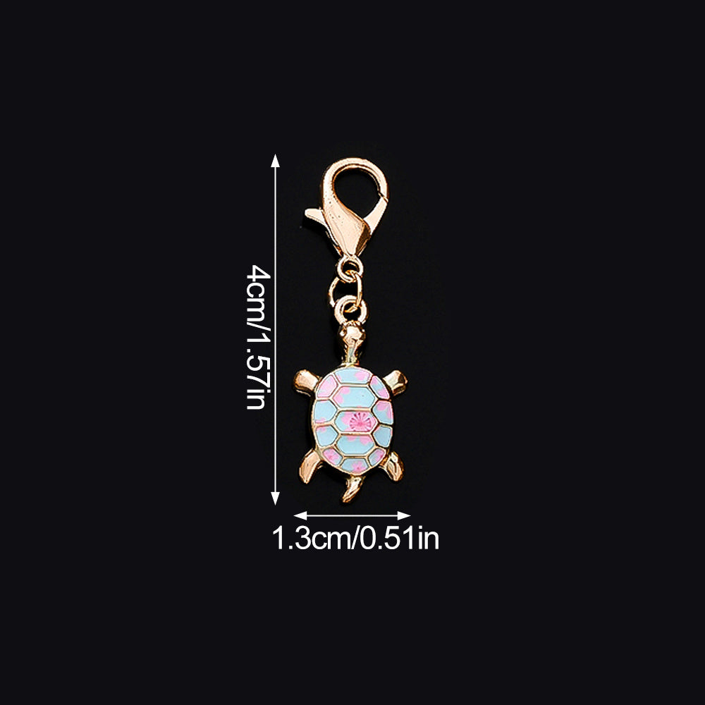 Turtle Keychain Zinc Alloy Charms