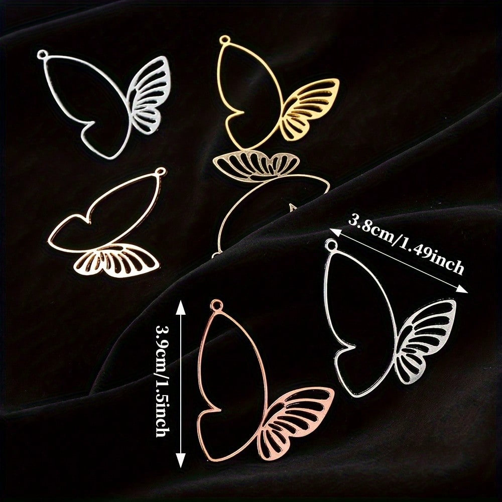 Butterfly Alloy Pendants