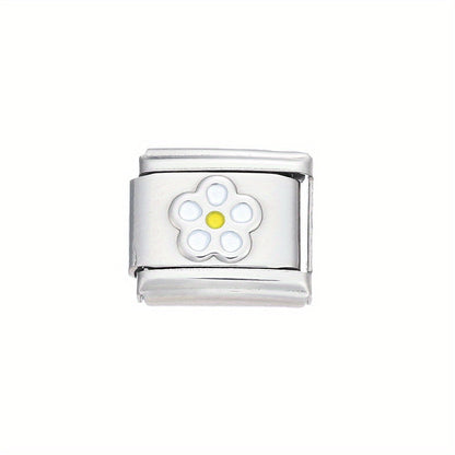 Flower Alloy Bracelet Module