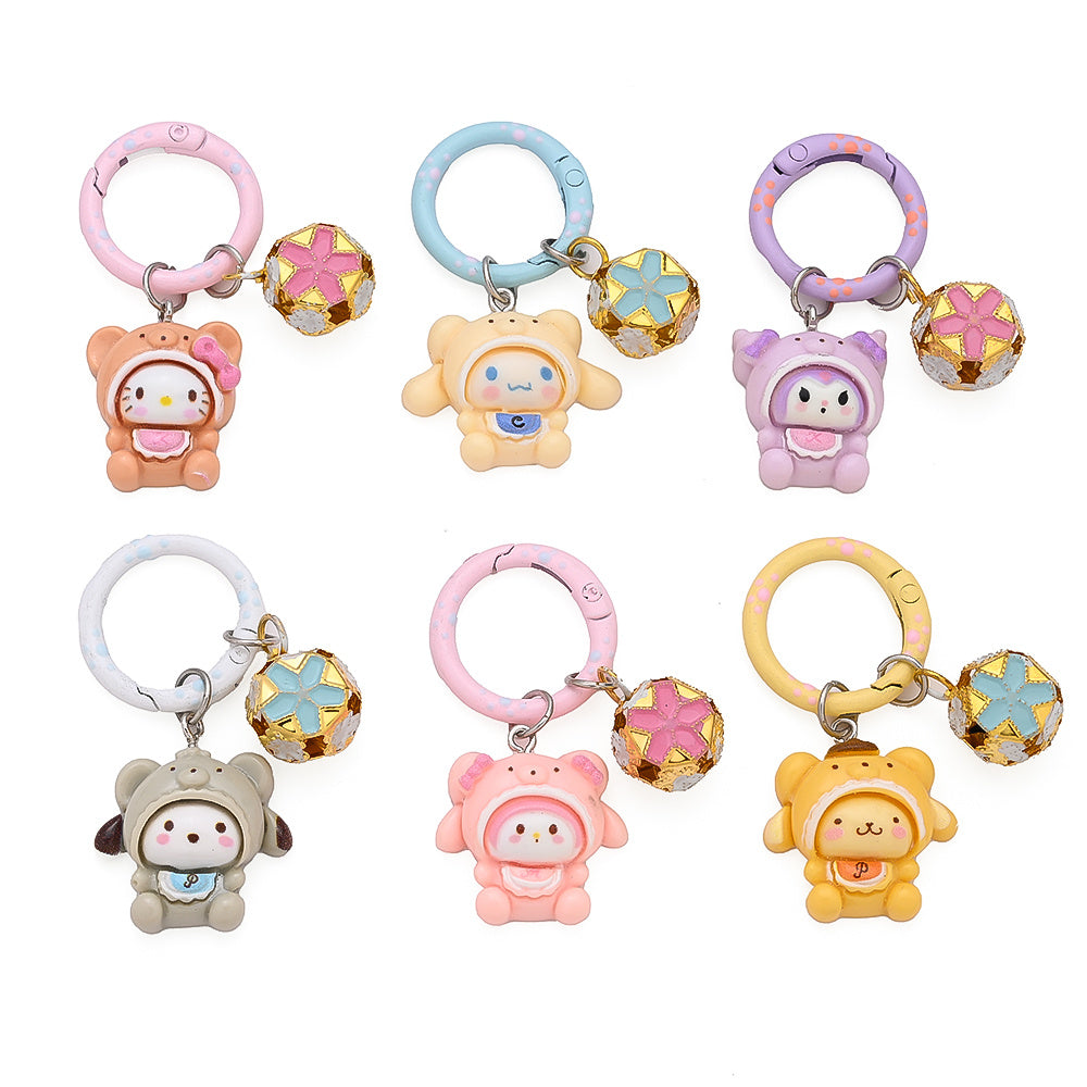 Cute Bell Keychain Charms