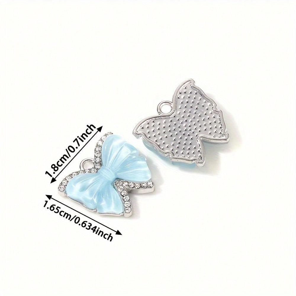 Metal Bowknot Pendants