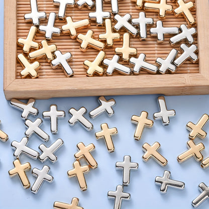 Cross CCB Spacer Beads