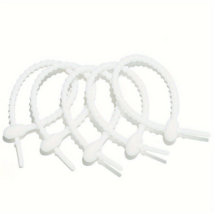 Oval Silicone Cable Ties