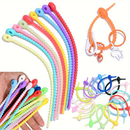 Oval Silicone Cable Ties