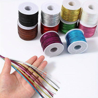 100 m/Roll 3 mm Christmas Ribbon Cord