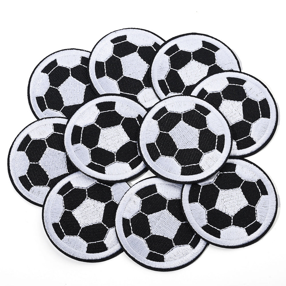 12PCS Football Embroidery Patch Set