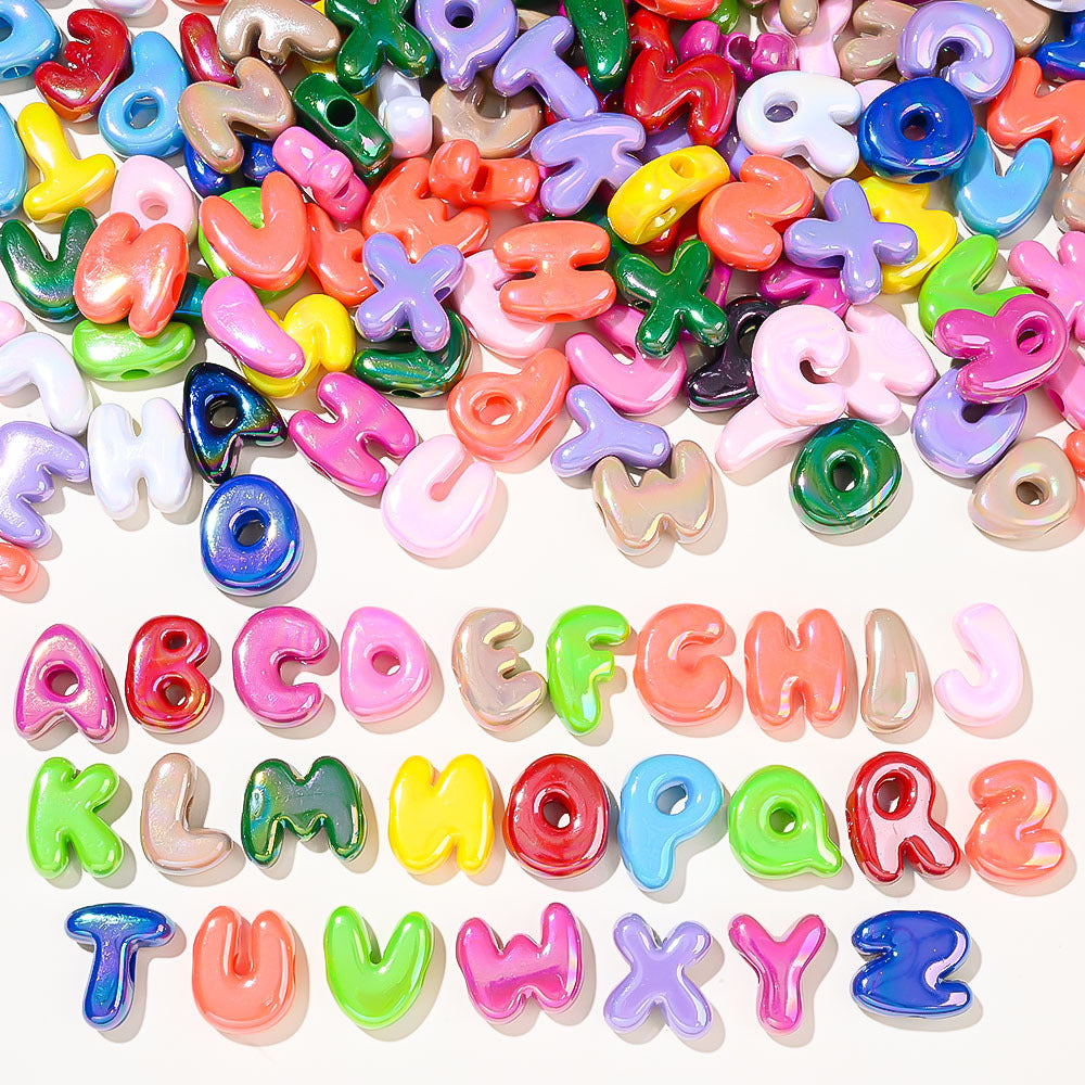 Acrylic Alphabet Letter Beads