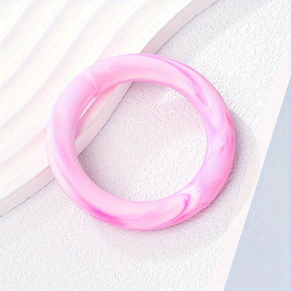 Round Silicone Pendant Rings