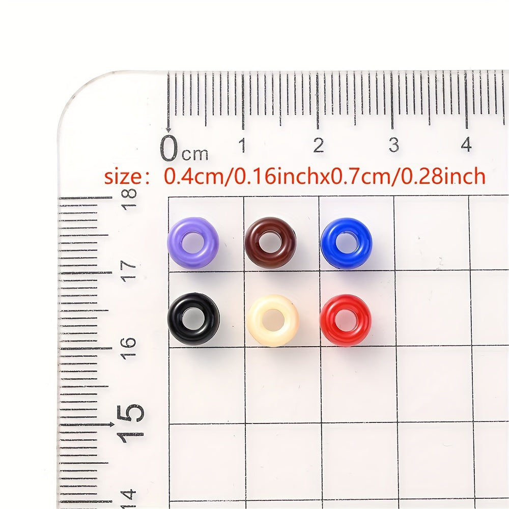 Colorful Rainbow Pony Beads