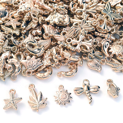 20-Piece 10-24 mm CCB Irregular Pattern Pendants