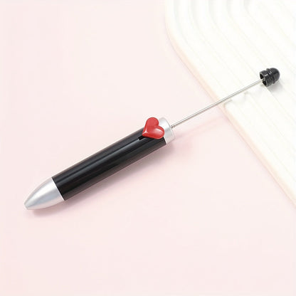 155x14 mm Creative Plastic Beaded Ballpoint Pen
