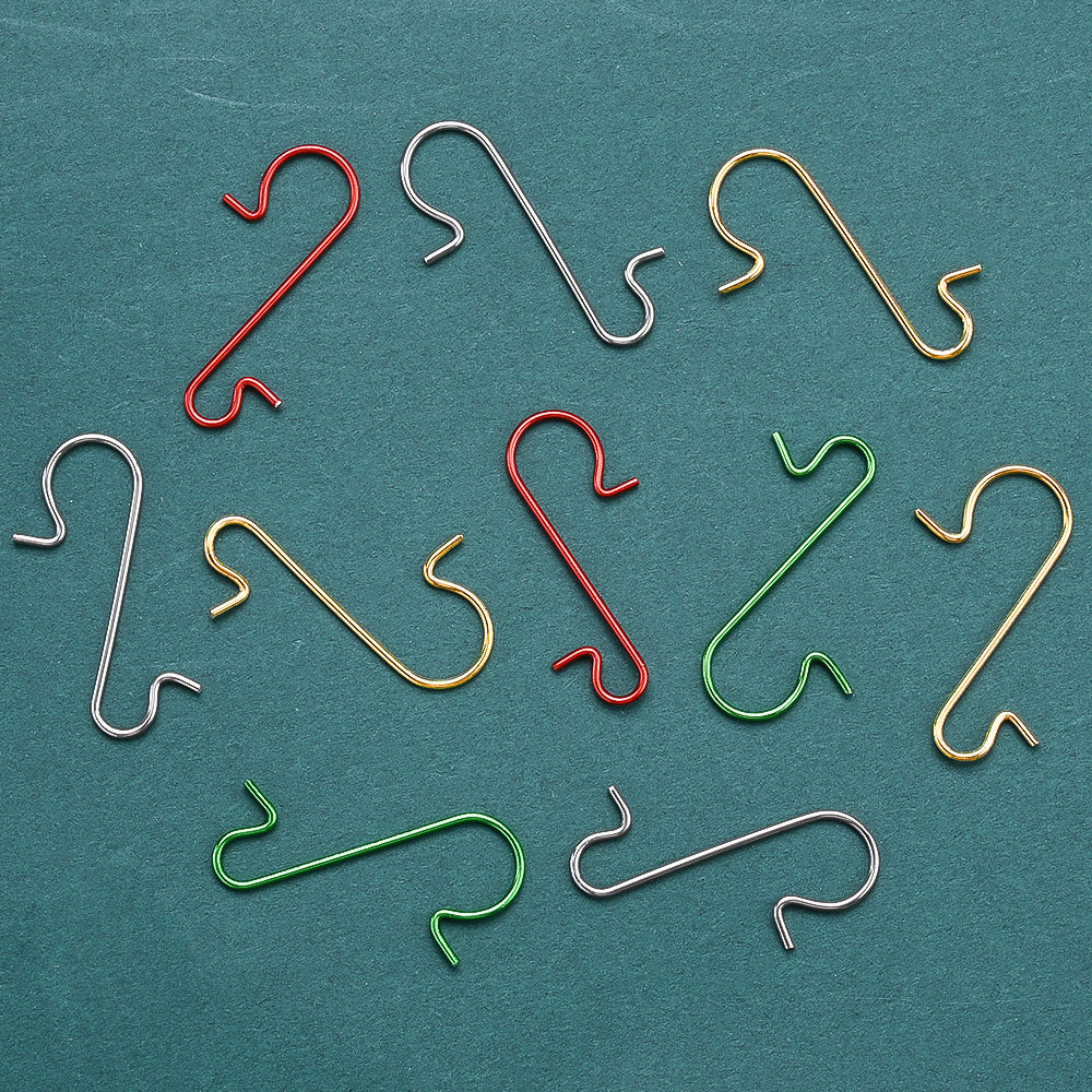 20PCS 30mm Christmas Ornament Hanging Hooks