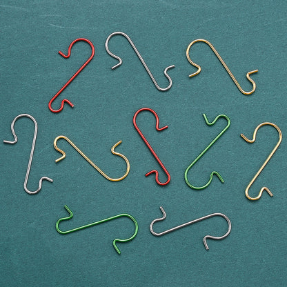 20PCS 30mm Christmas Ornament Hanging Hooks