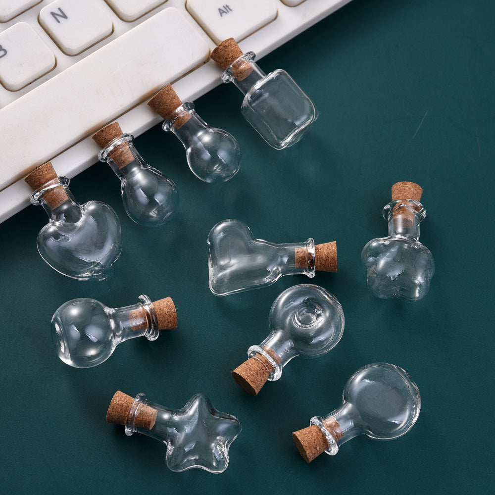 Mini Glass Bottles with Corks