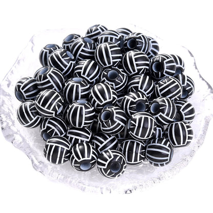 50pcs 39 Styles Mixed Sports Ball Beads