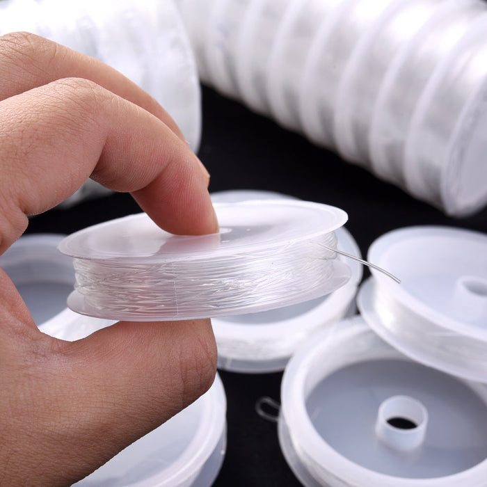 0.4-1.2 mm Clear Crystal Beading Thread