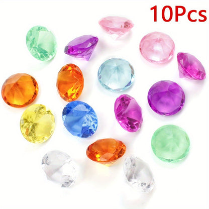 Shiny Acrylic Diamond Beads
