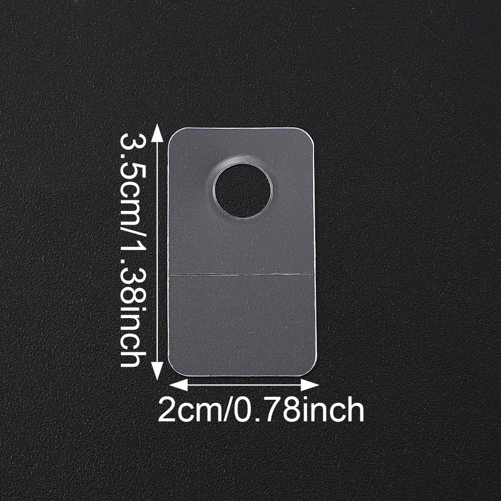 Transparent Wall Mount Hooks