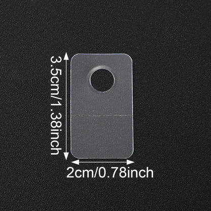 Transparent Wall Mount Hooks