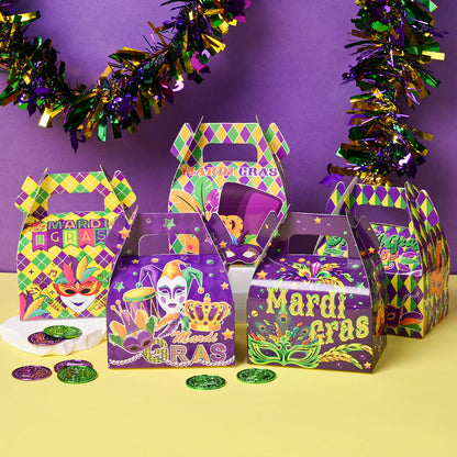 Mardi Gras Carnival Gift Boxes