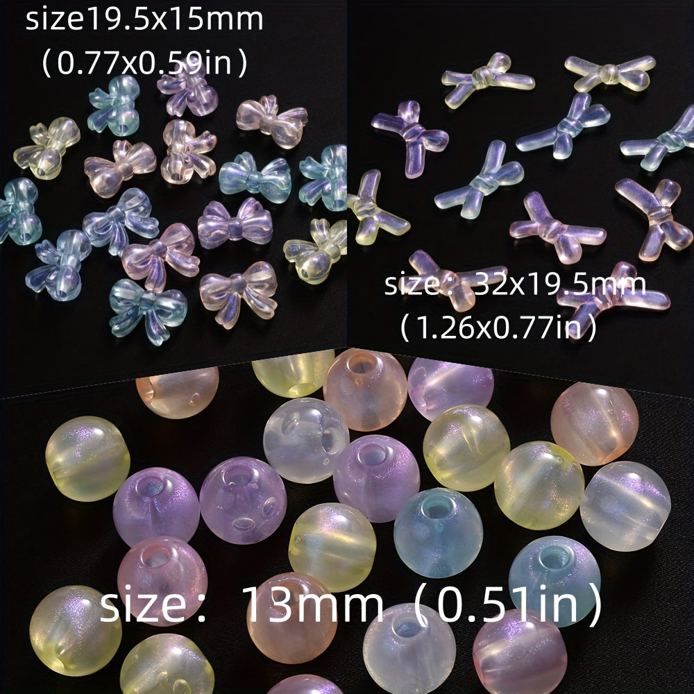 Butterfly Shape Acrylic Spacer Beads