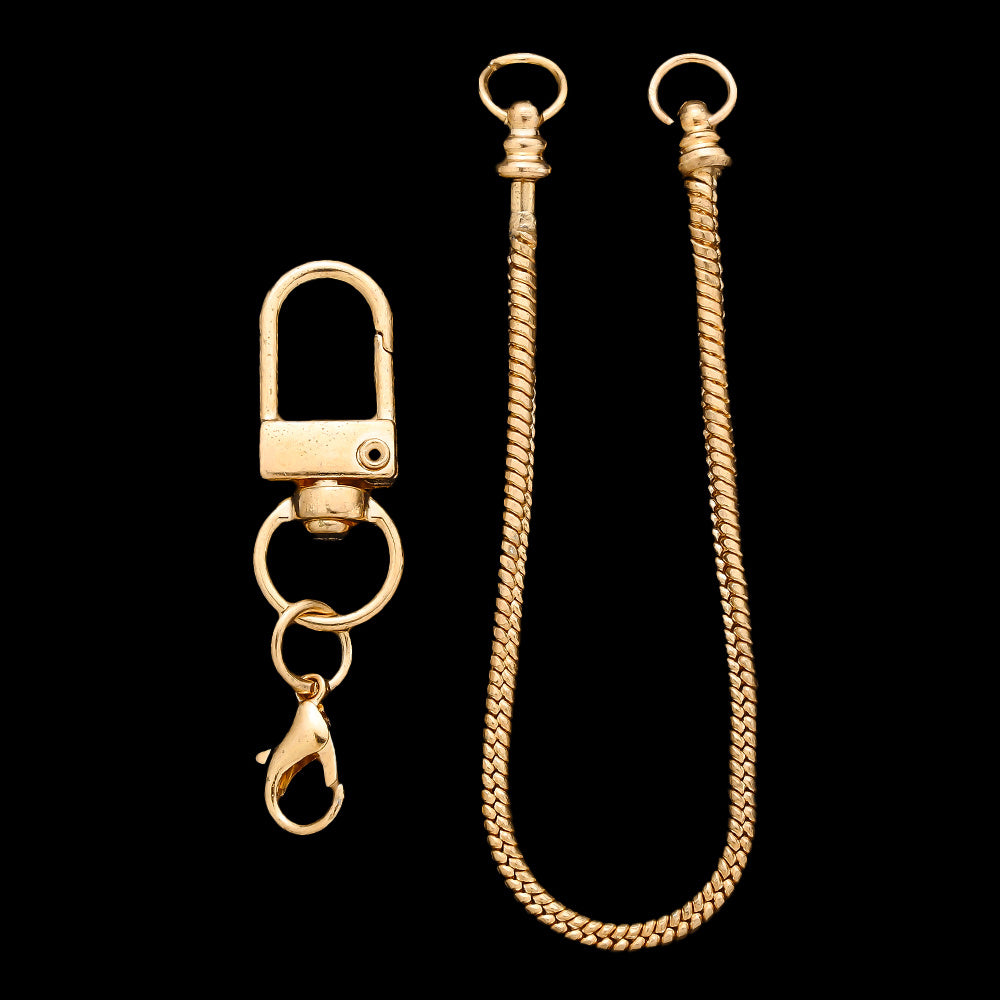 Blank Beadable Keychain Set