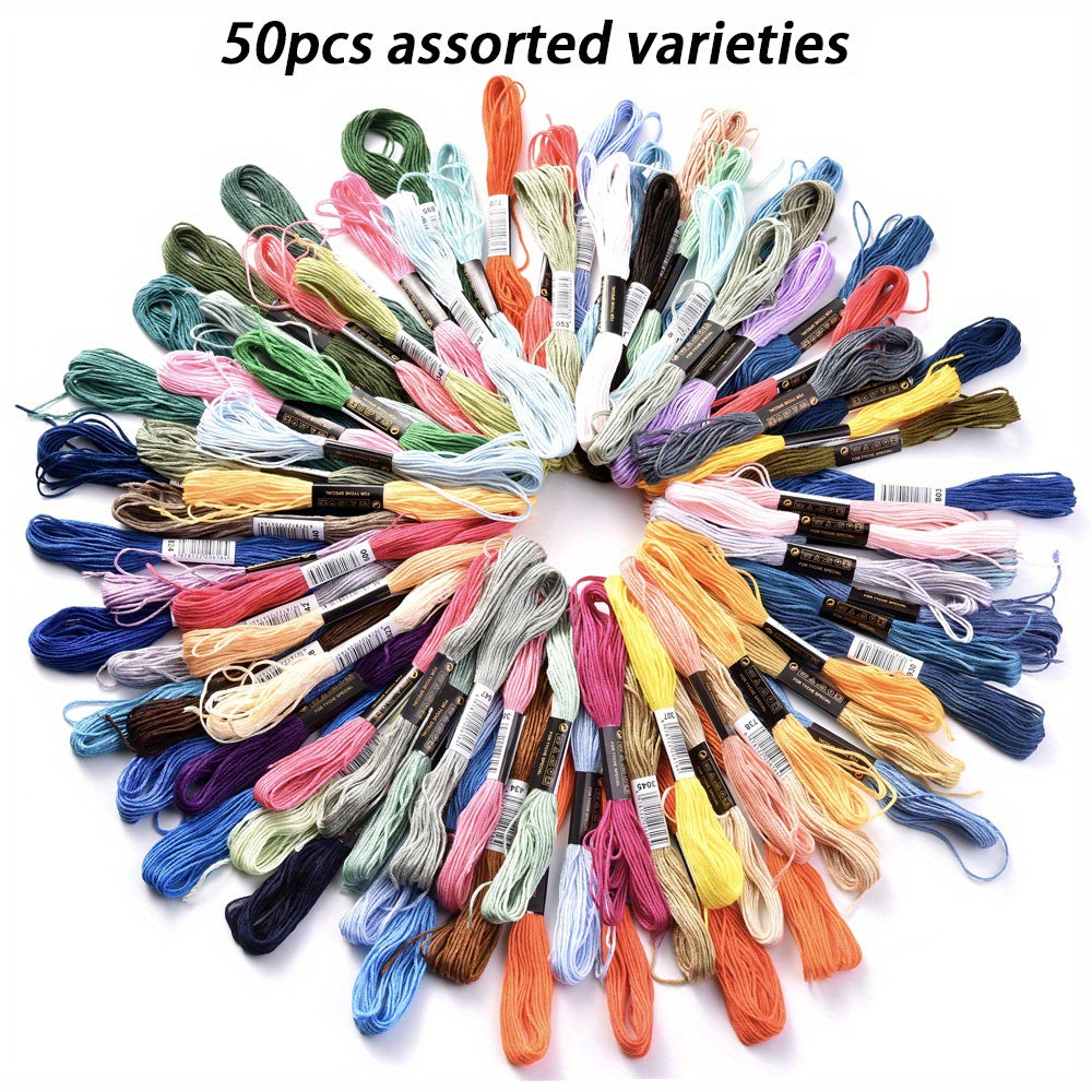 Multicolor Embroidery Floss Thread Set