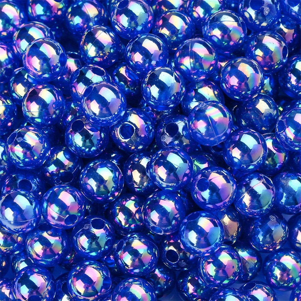 Colorful Clear Acrylic Beads