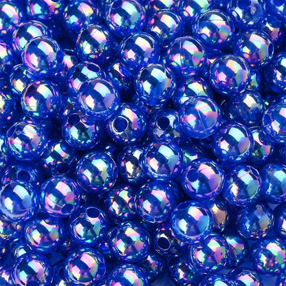 Colorful Clear Acrylic Beads