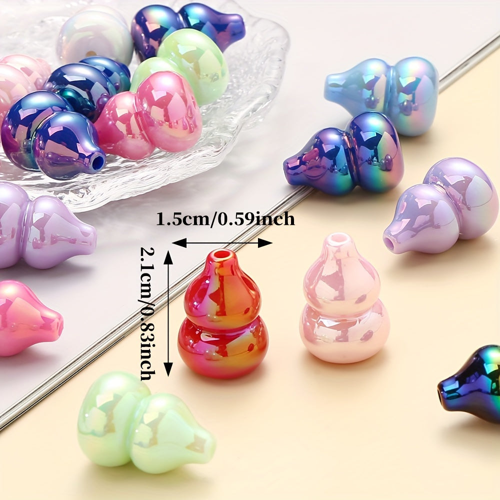AB Color Gourd Acrylic Beads