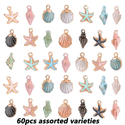 Ocean Enamel Pendants