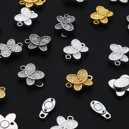 Butterfly Shaped Magnetic Jewelry Clasps