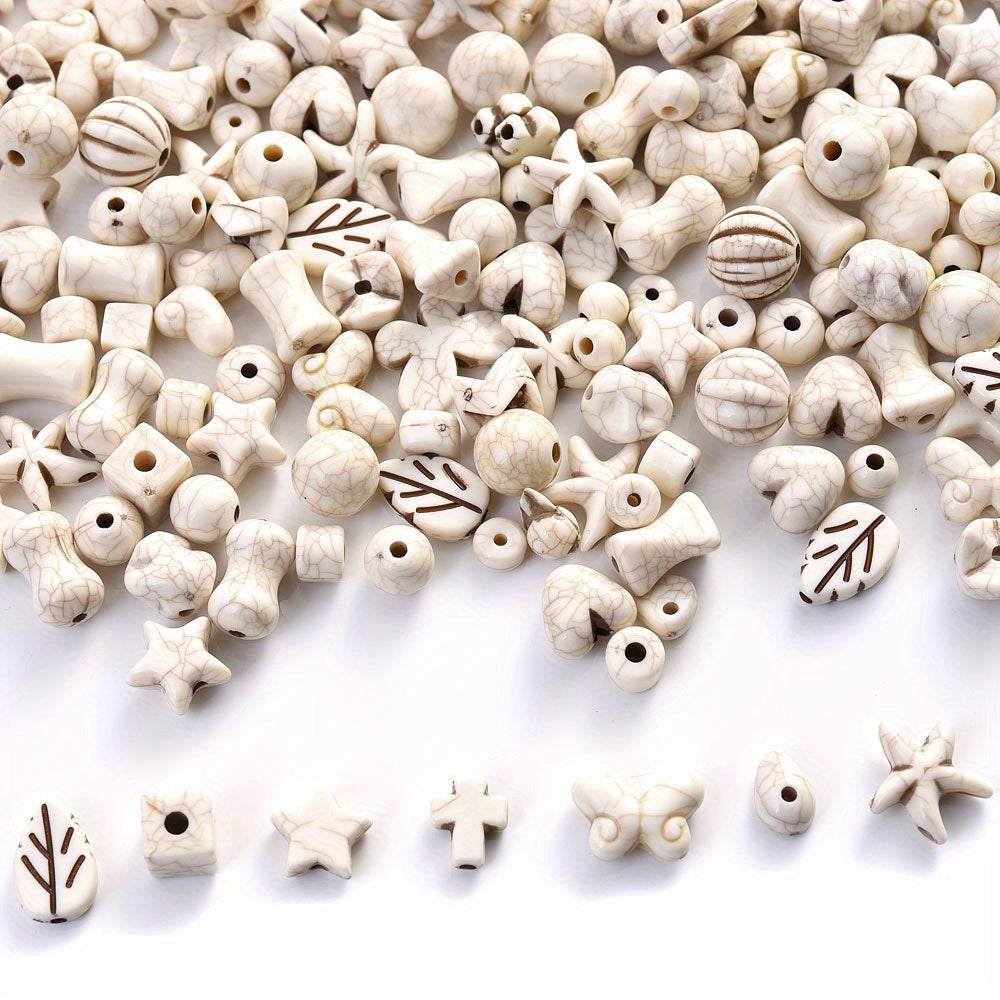 Irregular Acrylic Loose Spacer Beads