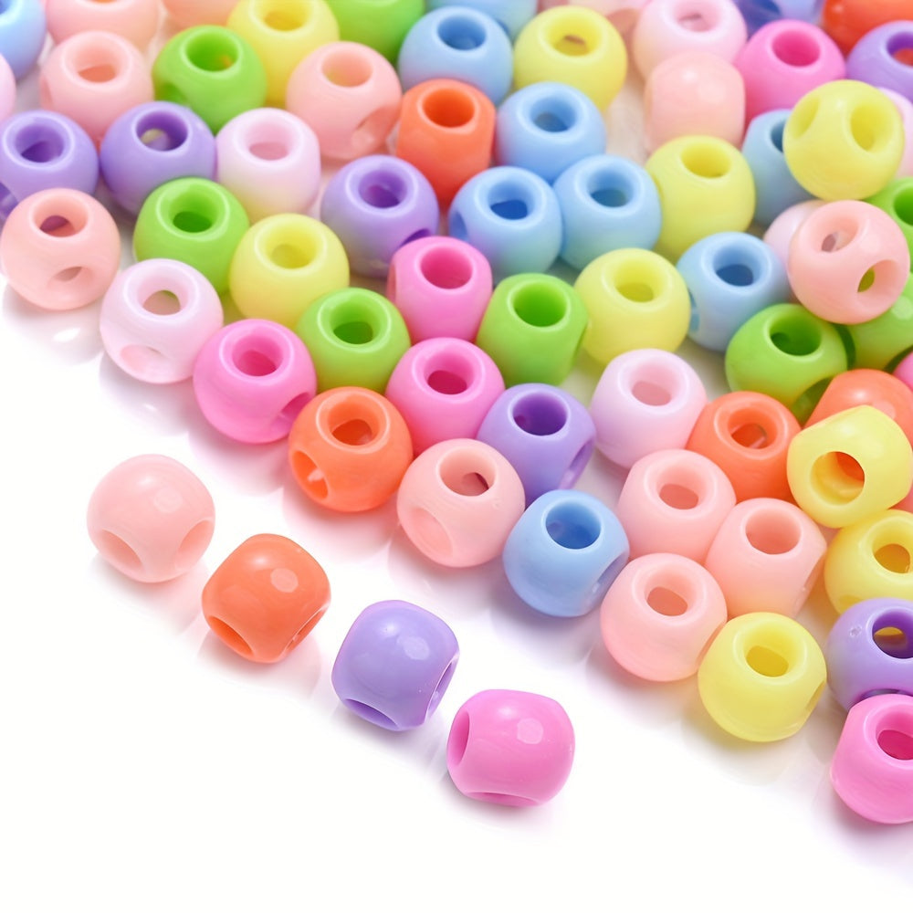 Solid Color Acrylic Star Beads