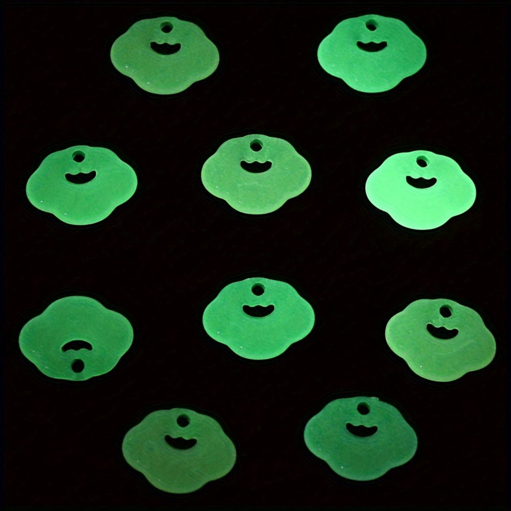 Irregular Glowing Acrylic Beads