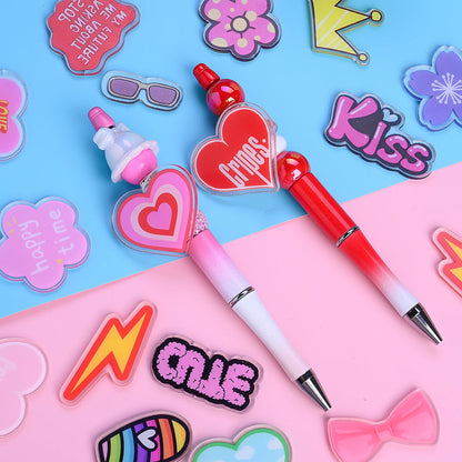 4 cm INS-Style Plastic Craft Sheets